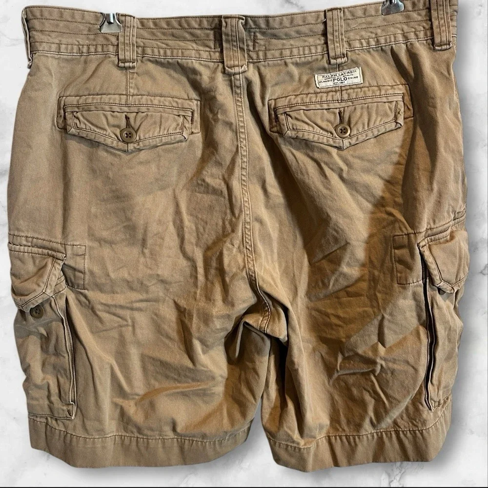 Polo Ralph Lauren Men's Utility‎ Military Cargo Short Classic Chino Sz 40
